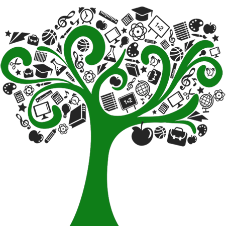 Resources  - Link - Image of a tree. 